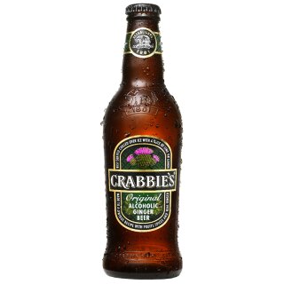 Crabbies Original Ginger beer 4% 12x0,33L 132 Trays / Palette