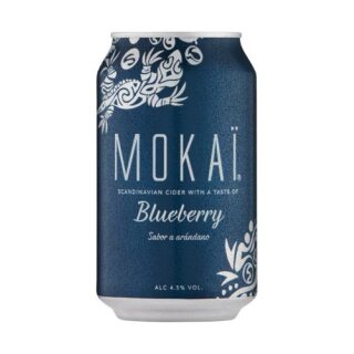 CULT Mokai Blueberry&Mint 18x0,33L EXPORT 144 Trays / Palette
