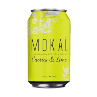 CULT Mokai Cactus-Lime 18x0,33L EXPORT 144 Trays / Palette