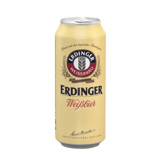 Erdinger Bier 24x0,5L Cans.Ex 72 trays/pallet