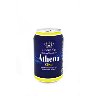 Harboe Athena Citrus 24x0,33L Cans "Export" 99 trays/pallet