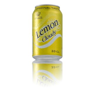 Harboe Lemon Cloudy 24x0,33L Cans"Export" 99 trays/pallet