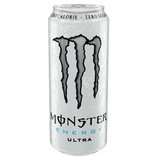 Monster Energy Ultra White 12x0,5l Ds.Ex. 120 Trays / Palette