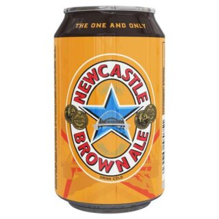 New Castle Brown Ale 24x 0,33 Cans "Export" 120 trays/pallet