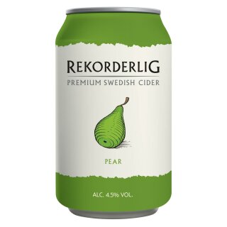 Rekorderlig Pear Cider 4,5% 24x0,33lExport 90 Trays / Palette
