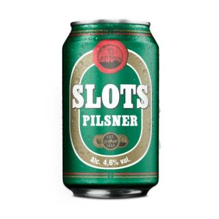 Slots Pilsner 24x0,33l Cans. "Export" 108 trays/pallet
