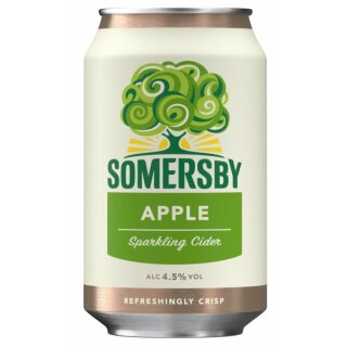 Somersby Cider Apple 24x0,33L"Export" 99 Trays / Palette
