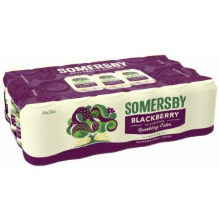 Somersby Cider Blackberry 24x0,33LExport 4,5% 99 Trays / Palette