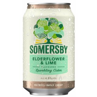 Somersby Elderflower Lime 24x0,33L"Export" 99 Trays / Palette