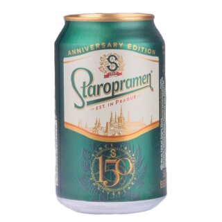 Staropramen Beer 24x0,33L Export 99 Trays / Palette