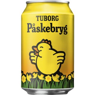 Tuborg Påskebryg Osterbier 5,4%  24x 0,33l Dose "Export"