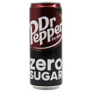 Dr. Pepper Zero 24x0,33L Sleek Ds. Export 100Trays/ Pal.