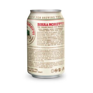 Birra Moretti 24x0,33 Ds.Export 4,6% 120 Trays / Europal