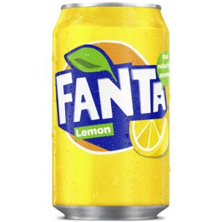 Fanta Lemon Dose 24x0,33 LExport 99 Trays/Pal