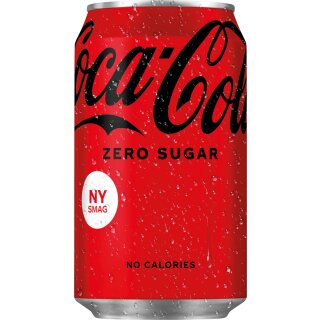 Coca Cola Zero 24x0,33L Dosen Export 99 Trays / Pal