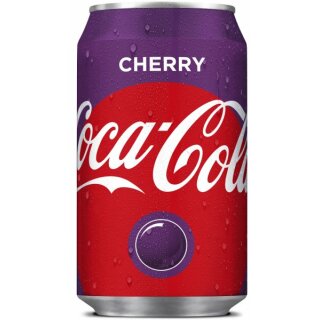 Coca Cola Cherry 24x0,33l DosenExport 99 Trays/Pal