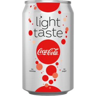 Coca Cola light -DK- 24x0,33 DosenExport 99 Trays/Europal