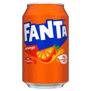 Fanta Orange - DK - Dose 24x0,33 LExport 99 Tray/Pal