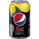 Pepsi Max lemon 24x0,33l Cans. &quot;Export&quot; 108 Trays/Pal
