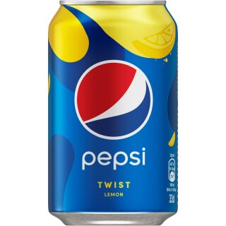 Pepsi Twist Cola 24x0,33l Cans."Export"  108 Trays/Pal
