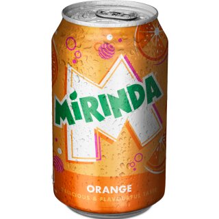 Mirinda Orange 24x0,33l Cans.Export 108 Trays/Pal