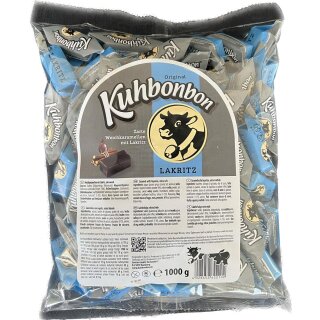 Kuhbonbon Lakritz 1kg