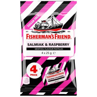 Fisherman´s Friend Salmiak & Raspberry 4x25g