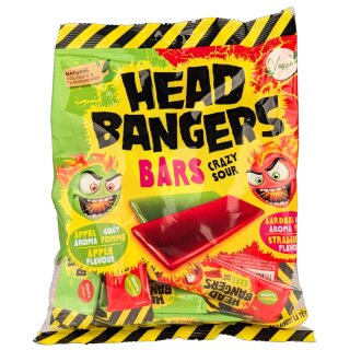 Head Bangers Crazy Sour Bars 200g