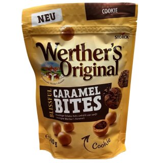 Werthers Caramell Bites Cookie 140g