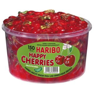 Haribo Happy Cherries 150 Stück 1200g