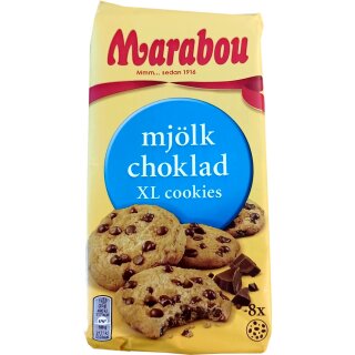 Marabou mjölk choklad XL cookies 8 Stück 184g