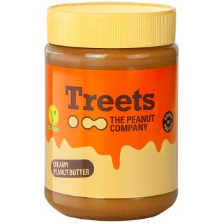 Treets Creamy Peanut Butter 8 x 340g